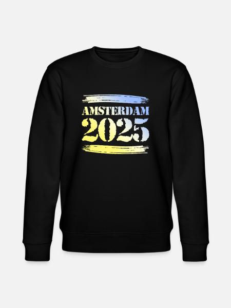 Amsterdam 2025 - Stanley/Stella CHANGER Unisex Organic Sweatshirt - black