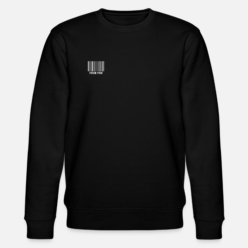 Code-barres - Sweat bio CHANGER Stanley/Stella Unisexe - noir