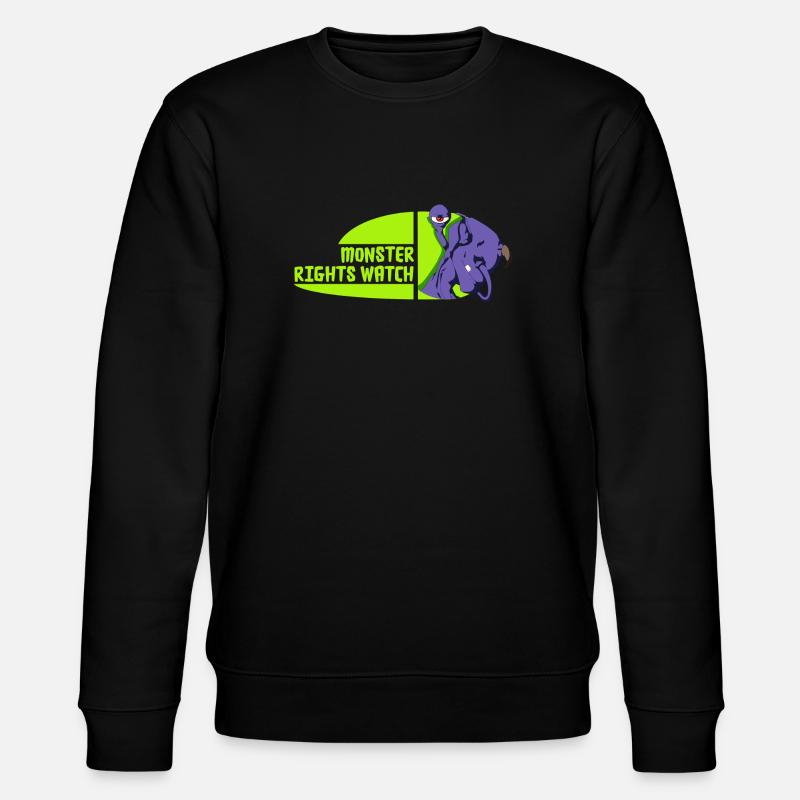 droits de monstre regardent 2.0 - Sweat bio CHANGER Stanley/Stella Unisexe - noir