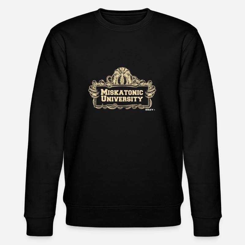 Logo de l'Université Miskatonic - Sweat bio CHANGER Stanley/Stella Unisexe - noir