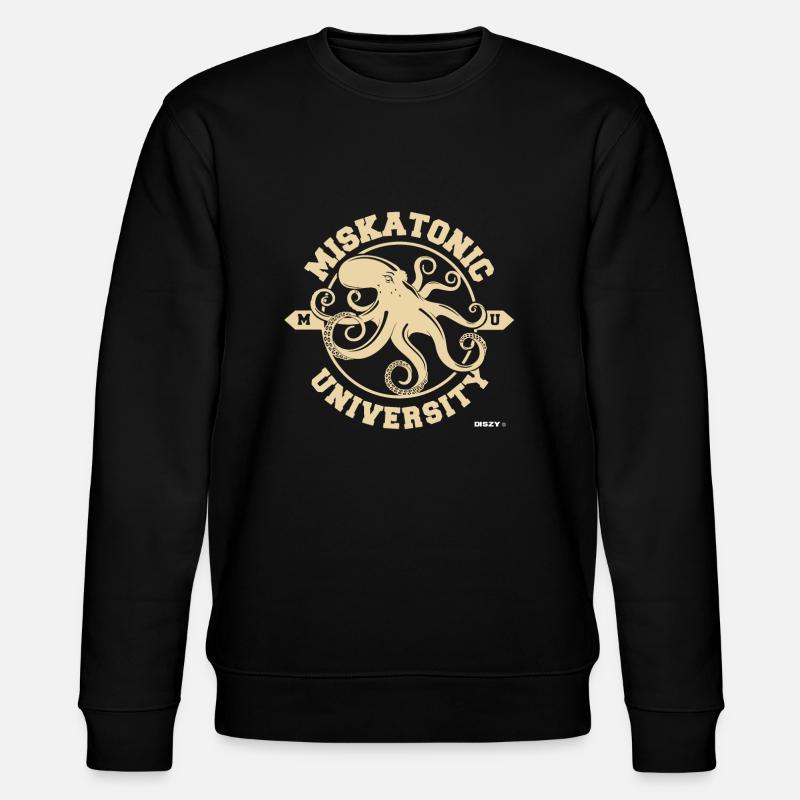 Logo de l'Université Miskatonic - Sweat bio CHANGER Stanley/Stella Unisexe - noir