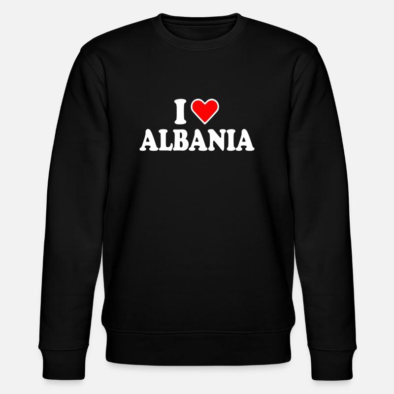 Albanie - Sweat bio CHANGER Stanley/Stella Unisexe - noir