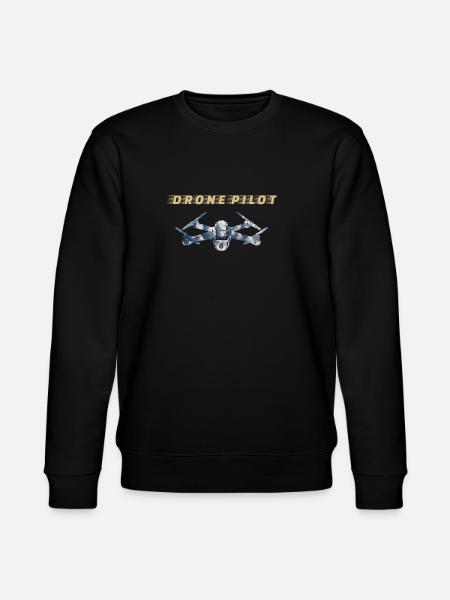 Drones Pilot Drone Pilot - Stanley/Stella CHANGER Unisex Organic Sweatshirt - black