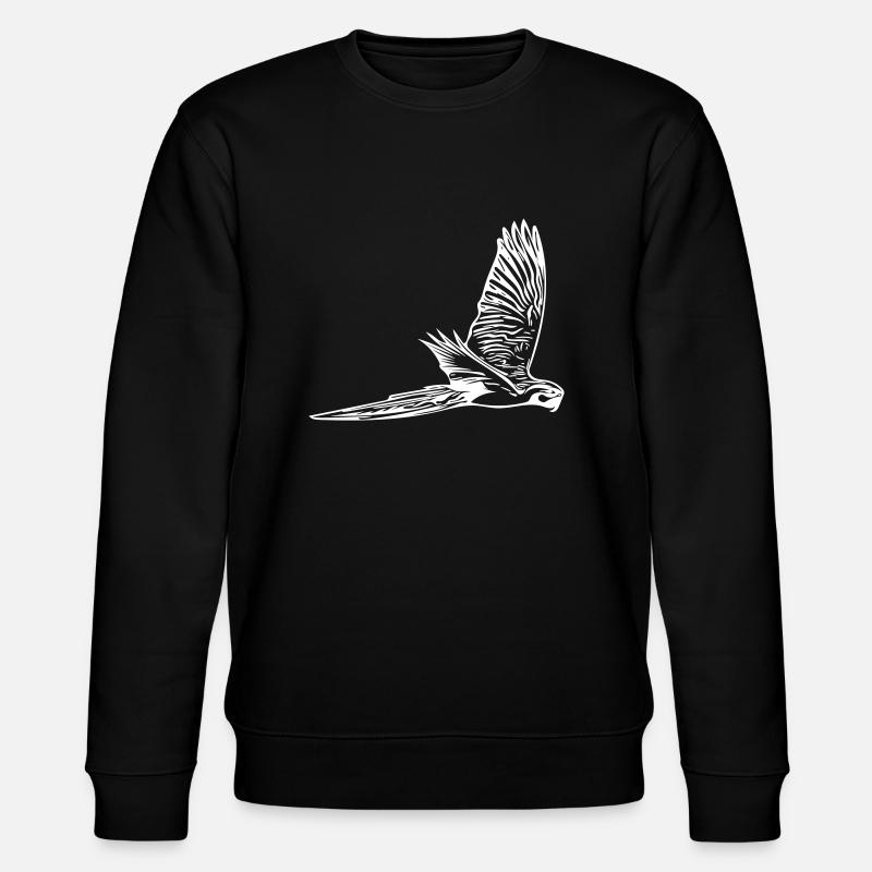 perroquet - Sweat bio CHANGER Stanley/Stella Unisexe - noir