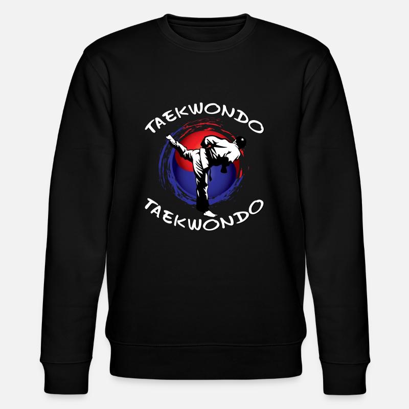 Taekwondo - Stanley/Stella Unisex Bio-Sweatshirt CHANGER  - Schwarz