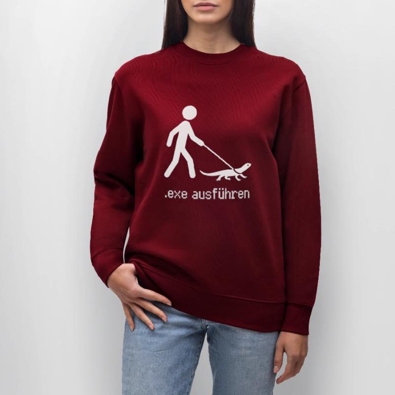 EXE Run Admin Computer Scientist Programmer Stanley/Stella CHANGER Unisex Organic Sweatshirt