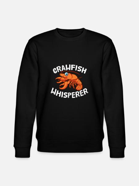 Funny Crawfish Lover Crawfish Whisperer - Stanley/Stella CHANGER Unisex Organic Sweatshirt - black