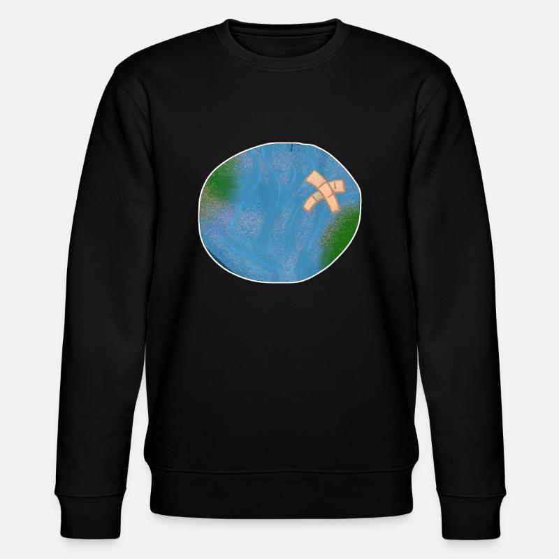 Klimaschutz naturschutz - Stanley/Stella Unisex Bio-Sweatshirt CHANGER - Schwarz