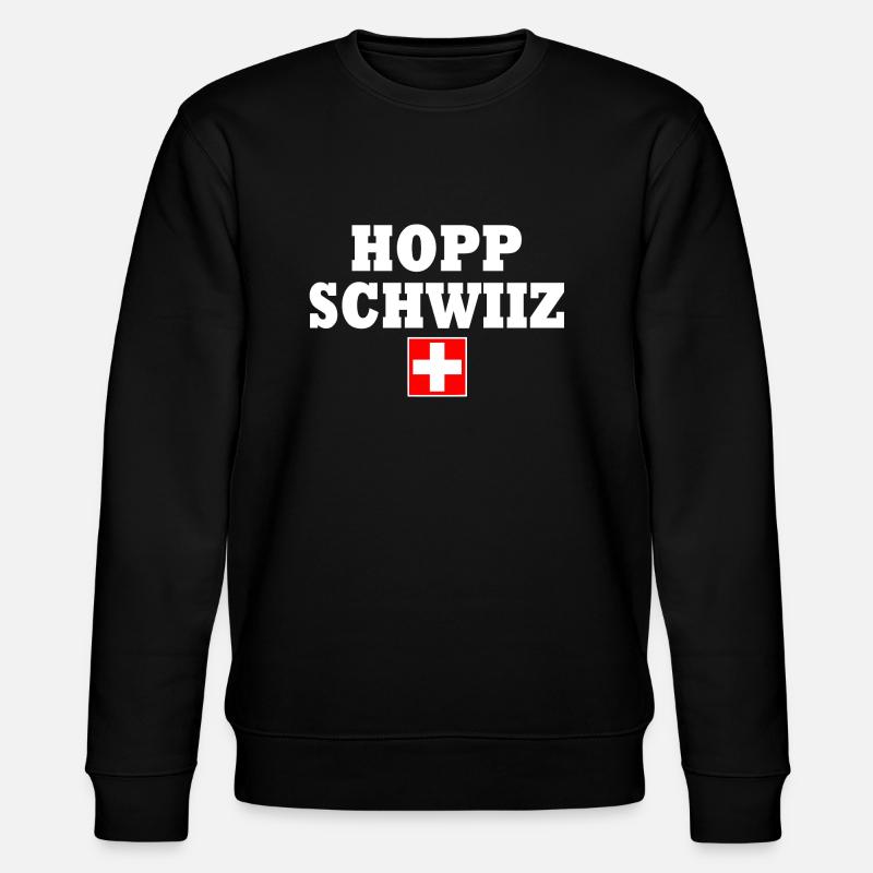 Hopp schwiiz - Sweat bio CHANGER Stanley/Stella Unisexe - noir