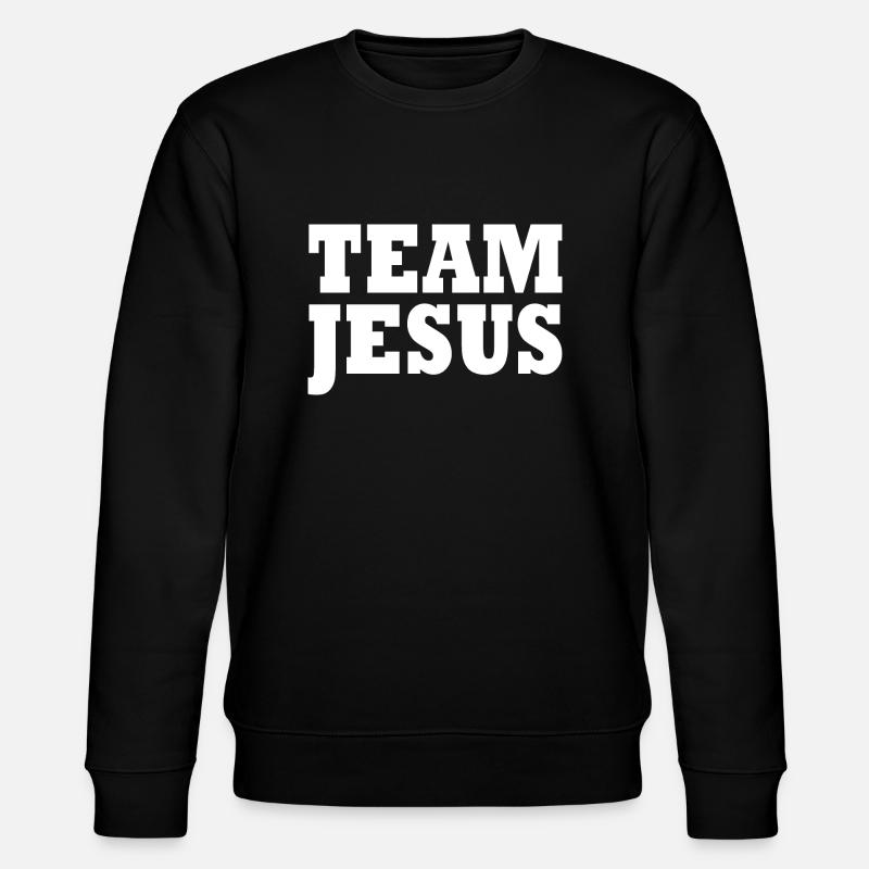 Team jesus - Sweat bio CHANGER Stanley/Stella Unisexe - noir