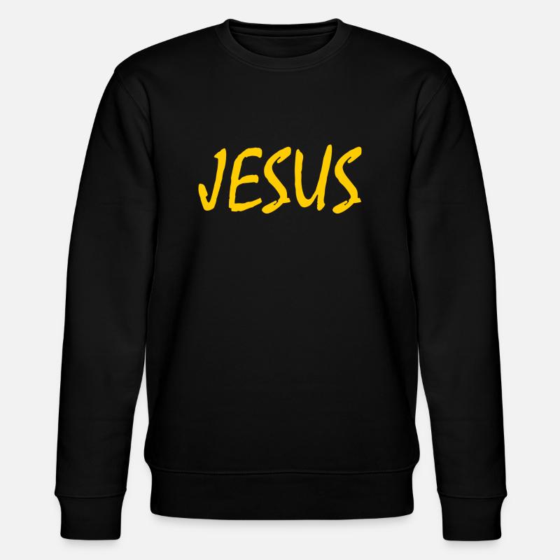 Jesus - Sweat bio CHANGER Stanley/Stella Unisexe - noir