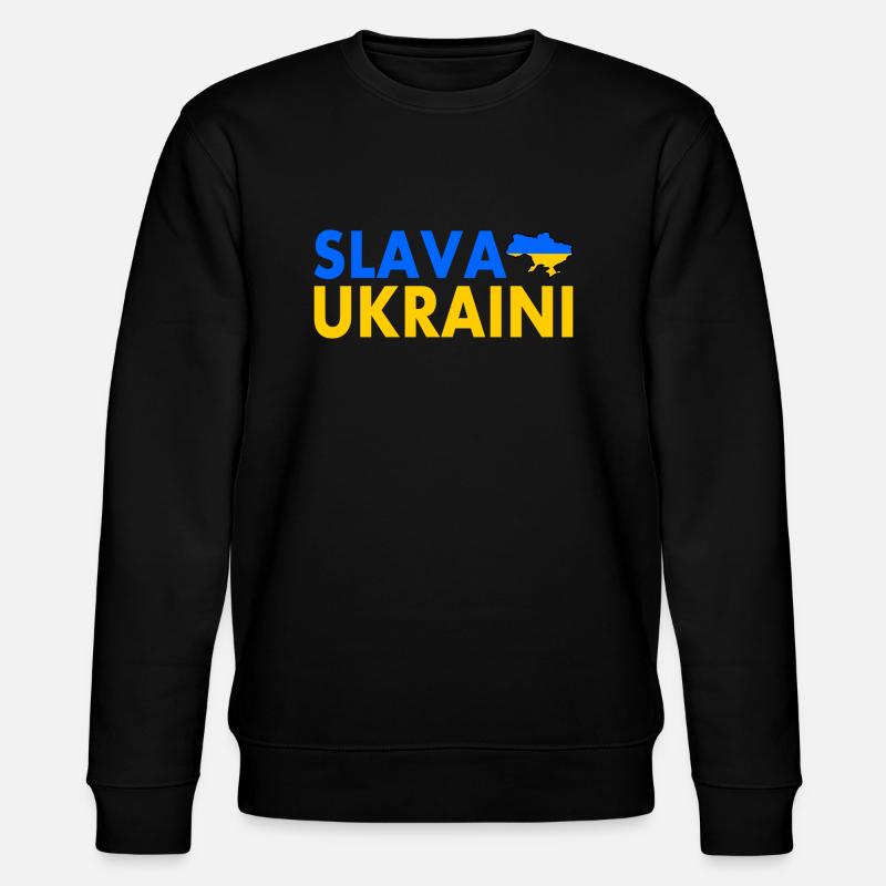 Slava ukraini - Sweat bio CHANGER Stanley/Stella Unisexe - noir