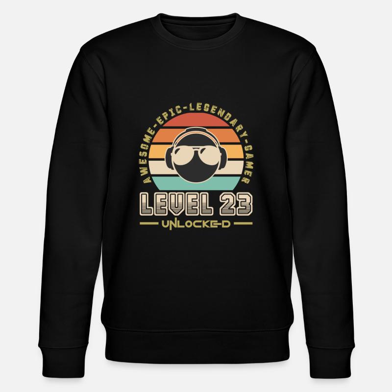 Level 23 - Sweat bio CHANGER Stanley/Stella Unisexe - noir