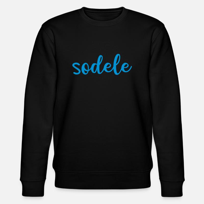 sodele - Stanley/Stella Unisex Bio-Sweatshirt CHANGER  - Schwarz