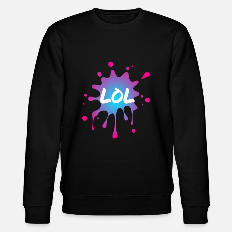 LOL - Stanley/Stella Unisex Bio-Sweatshirt CHANGER  - Schwarz