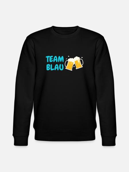 Team Blau - Stanley/Stella Unisex Bio-Sweatshirt CHANGER - Schwarz