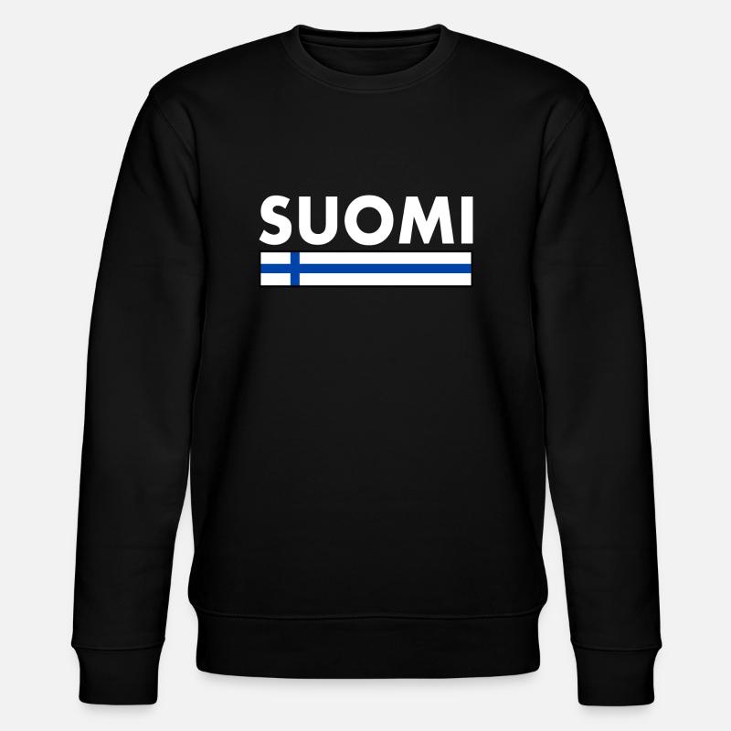 Suomi - Sweat bio CHANGER Stanley/Stella Unisexe - noir