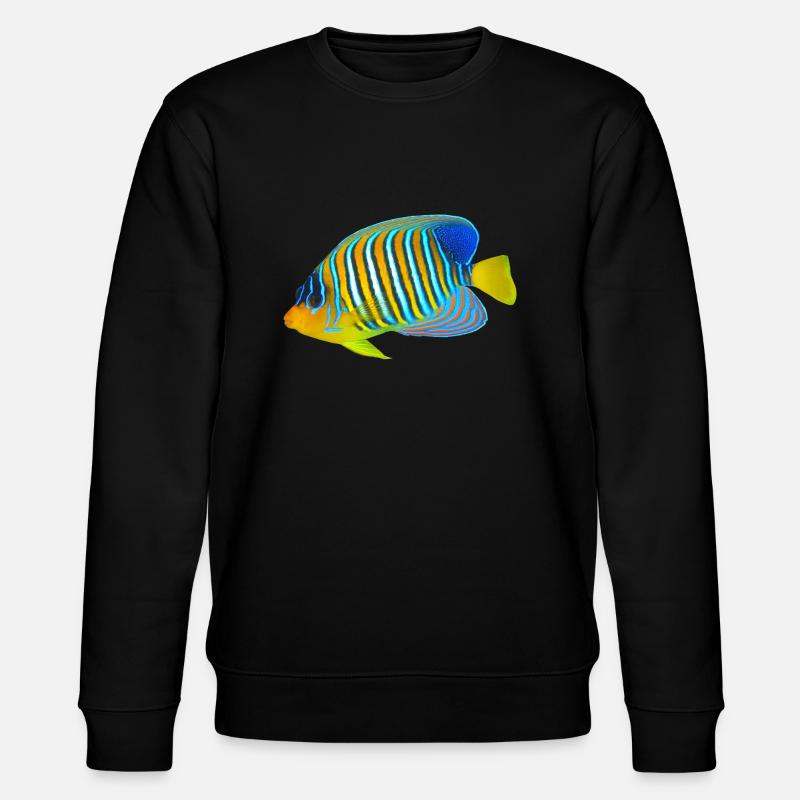 Poisson - Sweat bio CHANGER Stanley/Stella Unisexe - noir