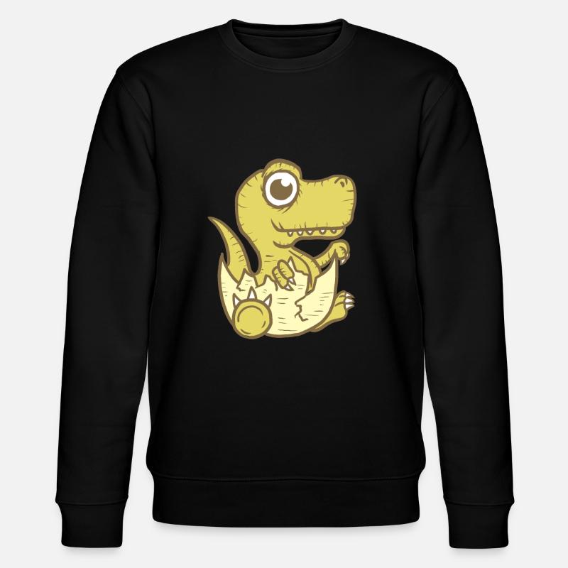 T-rex bébé - Sweat bio CHANGER Stanley/Stella Unisexe - noir