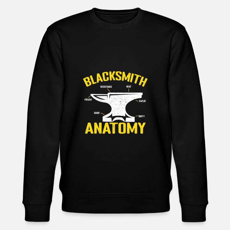 Forgeron Anatomie Métallurgique - Sweat bio CHANGER Stanley/Stella Unisexe - noir