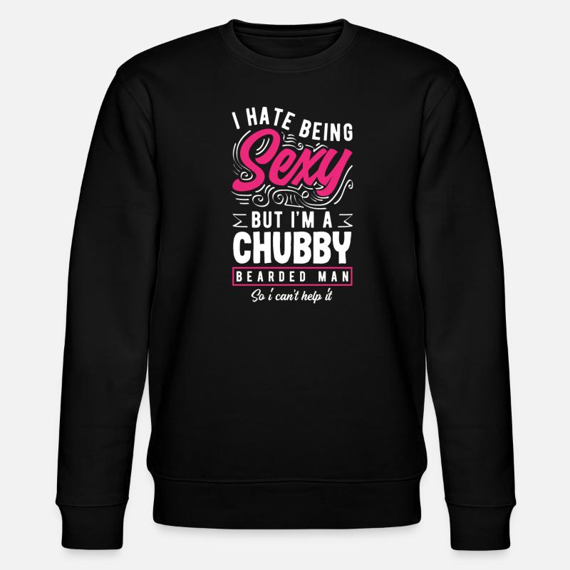 Bartpflege Bart Liebhaber Männer Bart - Stanley/Stella Unisex Bio-Sweatshirt CHANGER  - Schwarz