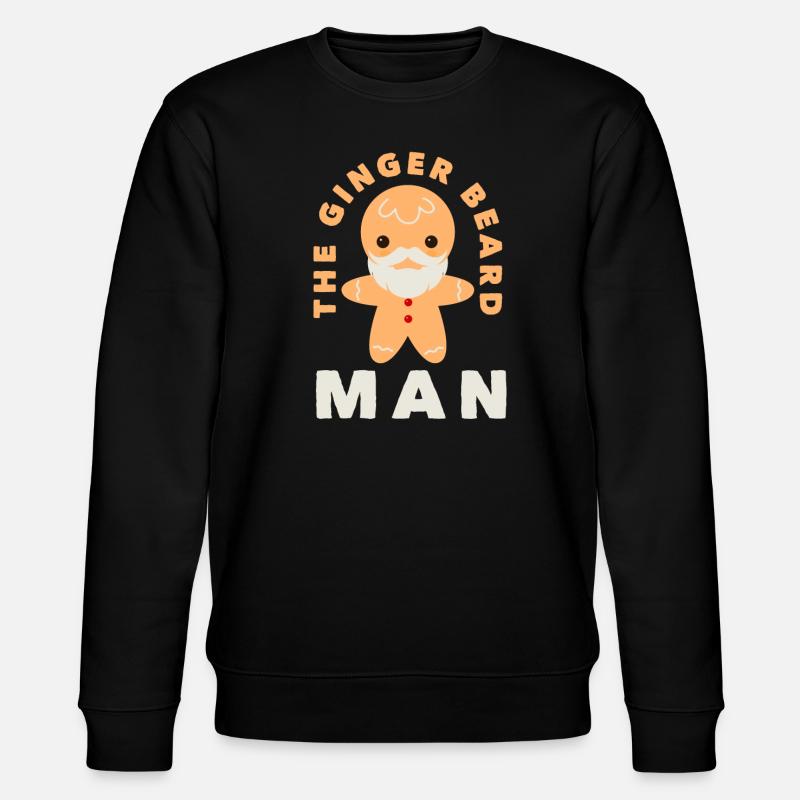 Bartpflege Bart Liebhaber Männer Bart - Stanley/Stella Unisex Bio-Sweatshirt CHANGER  - Schwarz