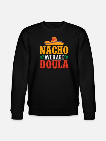 Doula Gift Doula Doulas - Stanley/Stella CHANGER Unisex Organic Sweatshirt - black