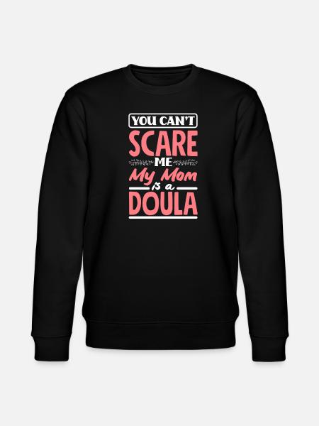 Doula Gift Doula Doulas - Stanley/Stella CHANGER Unisex Organic Sweatshirt - black