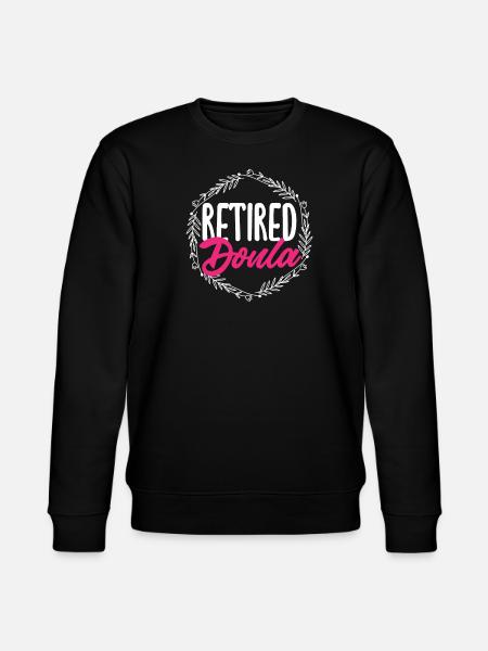 Doula Gift Doula Doulas - Stanley/Stella CHANGER Unisex Organic Sweatshirt - black