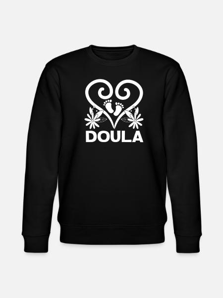 Doula Gift Doula Doulas - Stanley/Stella CHANGER Unisex Organic Sweatshirt - black