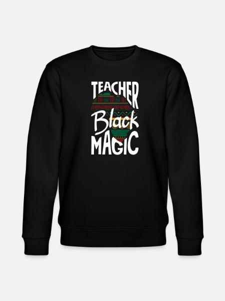 Funny Teacher Teacher Gift - Stanley/Stella CHANGER Unisex Organic Sweatshirt - black