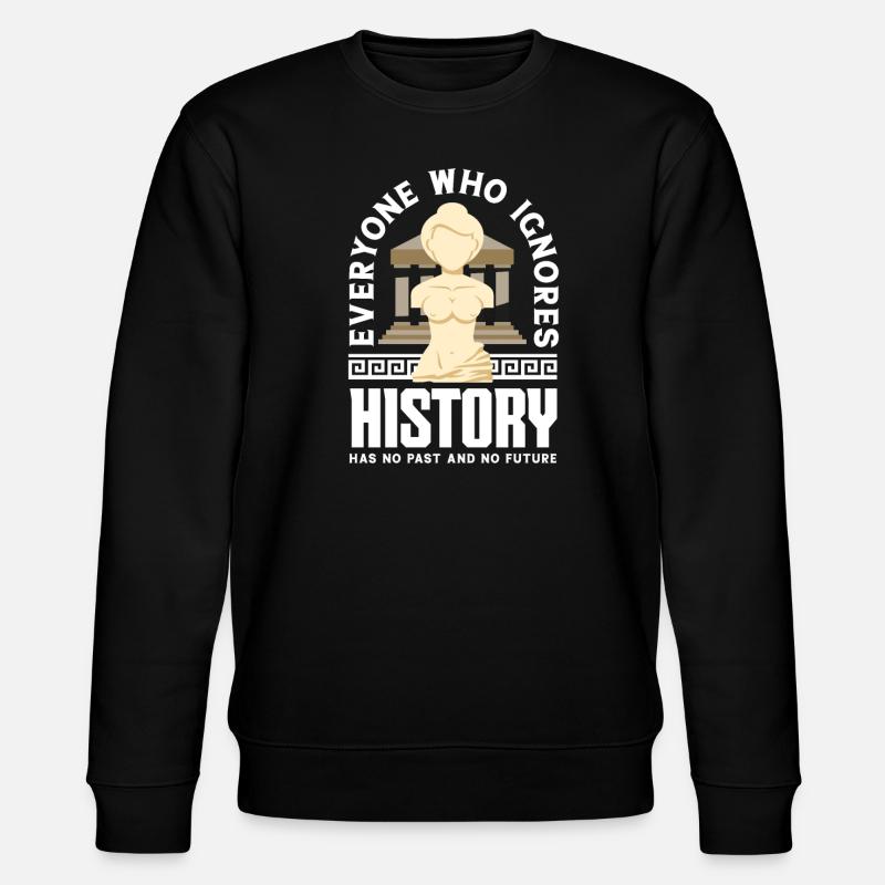 Funny Teacher Teacher Gift - Stanley/Stella CHANGER Unisex Organic Sweatshirt - black