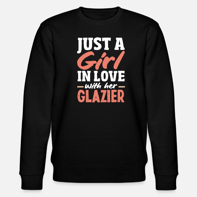 Glasses Gift - Stanley/Stella CHANGER Unisex Organic Sweatshirt - black