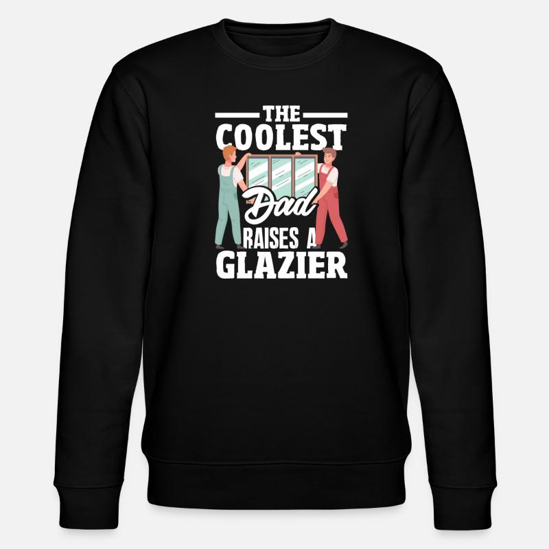 Glasses Gift - Stanley/Stella CHANGER Unisex Organic Sweatshirt - black