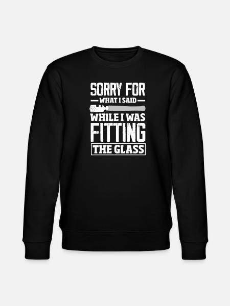 Glasses Gift - Stanley/Stella CHANGER Unisex Organic Sweatshirt - black