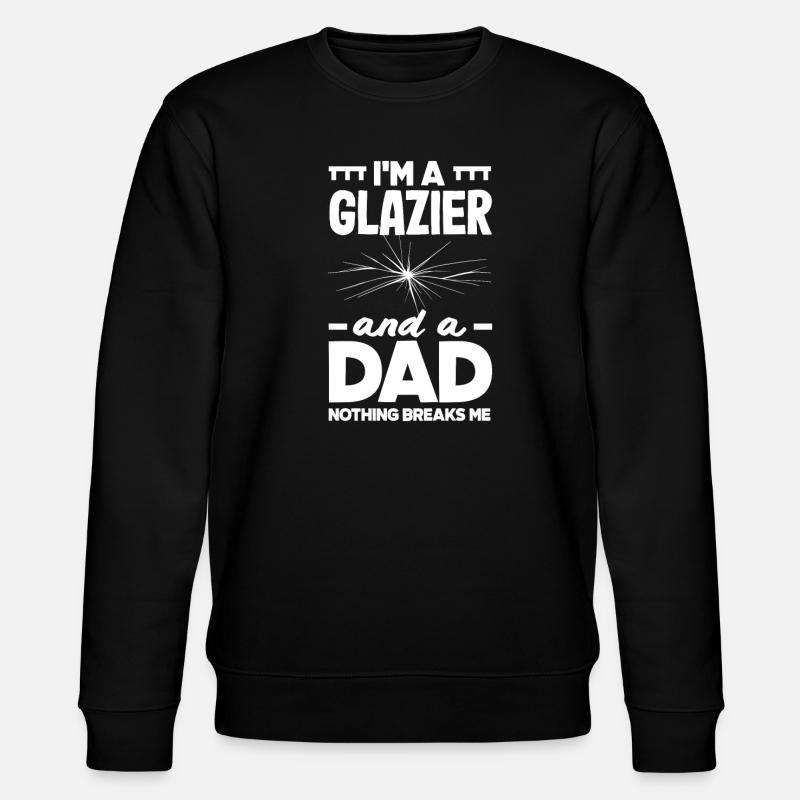 Glasses Gift - Stanley/Stella CHANGER Unisex Organic Sweatshirt - black