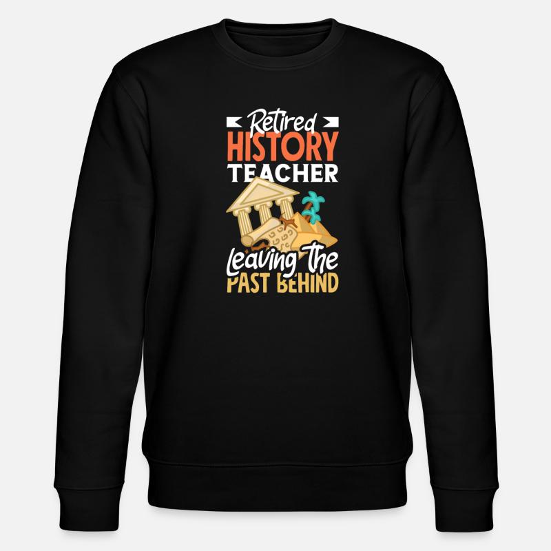 Funny Teacher Teacher Gift - Stanley/Stella CHANGER Unisex Organic Sweatshirt - black