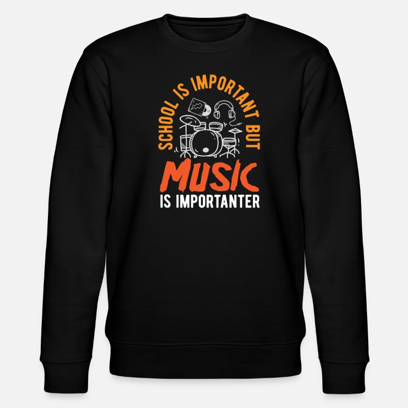 Funny Teacher Teacher Gift - Stanley/Stella CHANGER Unisex Organic Sweatshirt - black