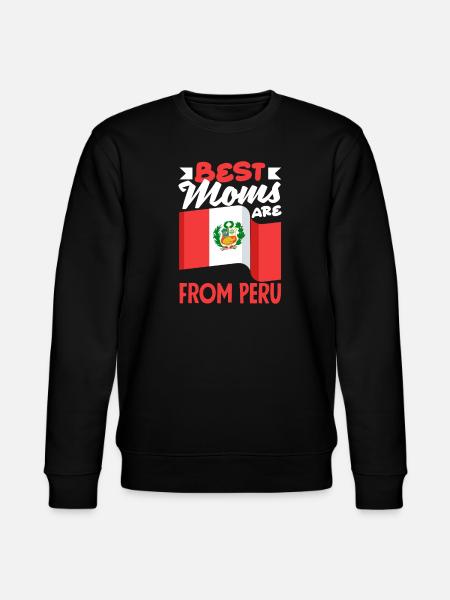 Peru Peruvian Gift - Stanley/Stella CHANGER Unisex Organic Sweatshirt - black