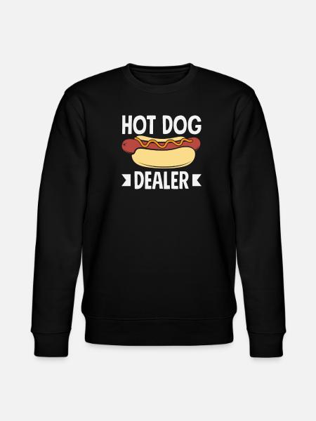 Morsom pølsegave - Stanley/Stella CHANGER økologisk unisex-sweatshirt - svart