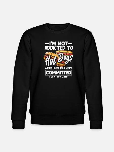 Hot Dogs: Devotional Relationship - Stanley/Stella CHANGER Unisex Organic Sweatshirt - black
