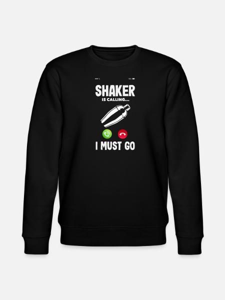 Funny Bartender Saying Bartender Gift - Stanley/Stella CHANGER Unisex Organic Sweatshirt - black