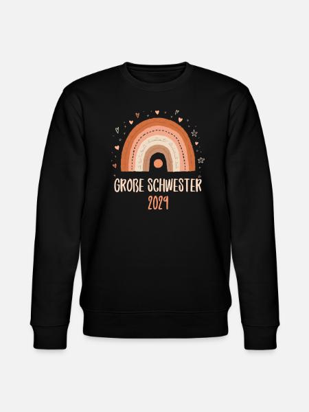 Big Sister 2029 Rainbow - Stanley/Stella CHANGER Unisex Organic Sweatshirt - black