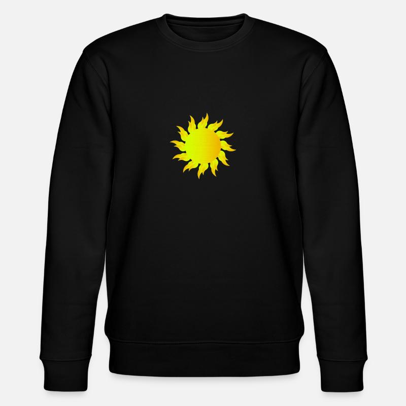 Sun - Stanley/Stella Unisex Bio-Sweatshirt CHANGER  - Schwarz