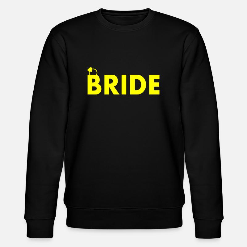 Bride - Stanley/Stella Unisex Bio-Sweatshirt CHANGER  - Schwarz