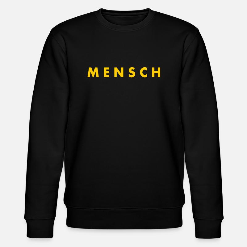 Mensch - Stanley/Stella Unisex Bio-Sweatshirt CHANGER  - Schwarz