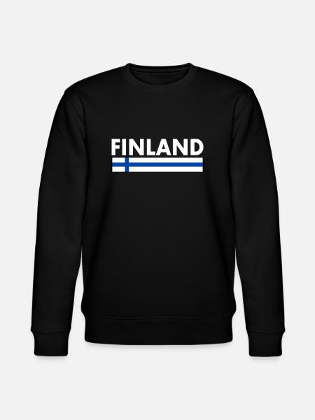 Finland - Stanley/Stella CHANGER Unisex Organic Sweatshirt - black