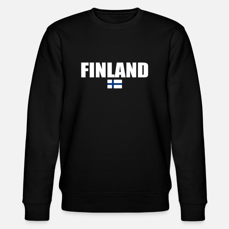 Finlande - Sweat bio CHANGER Stanley/Stella Unisexe - noir