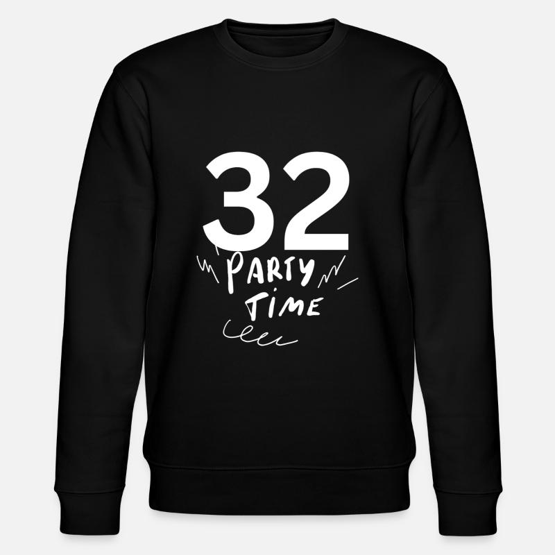 32 - Stanley/Stella CHANGER Unisex Organic Sweatshirt - black