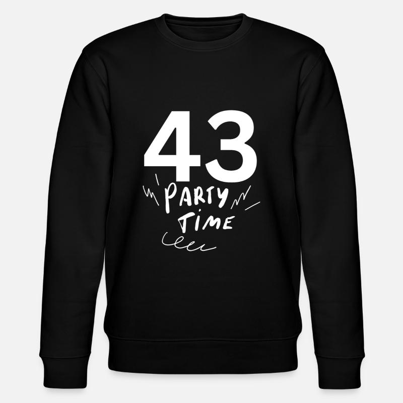 43 - Stanley/Stella Unisex Bio-Sweatshirt CHANGER  - Schwarz